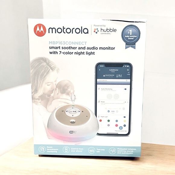 Motorola MBP163CONNECT Audio Baby Monitor | WiFi | New in Box - Picture 2 of 6